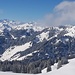 Ausblick ins Skigebiet Hoch-Ybrig