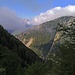 Schöner Ausblick vom Marchgrabu ins Rhonetal.