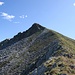 Cresta ovest del Monte Marmontana.<br />Qui lascio il crinale e risalgo in diagonale il versante meridionale per circa 200 m, per poi piegare a nord, in direzione della cresta sommitale tra le quote 2309 m e la cima 2316 m. 