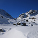 Rückblick aus dem Val Torta zum Passo Cristallina (2568m).