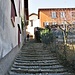 La scalinata Annibale Ticinese a Bregazzana.