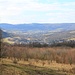 Blick in die Talwanne von Jílové, im Hintergrund der Erzgebirgskamm