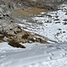 Einmündung des Wanderwegs von der Borgna-Hütte