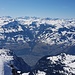 Blick hinunter nach Flums