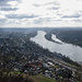 Der Rhein, vom Anstieg zum Drachenfels