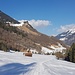 Rückkehr zur Alp Chloster mit Blick zum aperen Ringgenstein