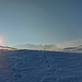Erste Sonnenstrahlen auf Höhe der Alp Bommen