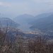 Lago di Lugano e Porto Ceresio dal m.Rho di Arcisate.