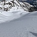 Ein paar verführerische Abfahrtsspuren führten hinunter zur Alp Lauisäss. Von da könnte man nicht mehr weiterhinunterfahren und müsste wieder aufsteigen.