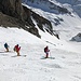 Descente sur le Wysse See; ça semble ramolli, ça ne l'est pas... 