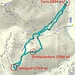<b>Tracciato GPS Tomülgrat (2764 m).</b>