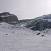Rückblick beim Abstieg.