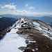 Der Bergkamm hinab zum Schönebennock ist teilweise bereits schneefrei...