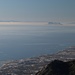links Afrika, rechts Gibraltar