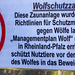 Die Munterley wird offensichtlich vom bösen Wolf besucht