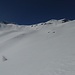 Ich nähere mich wieder den Skispuren