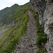 gesicherter Aufstieg zum Arnihaaggen, 2207 m.ü.M.