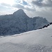 Blick zum Piz Linard; leider ist es etwas diesig.