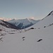 Rückblick talauswärts beim Anstieg zur Chamonna Tuoi