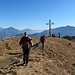 La croce sopra Alpe Colonno.