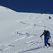 Die letzten Meter vor dem Twäriberg-Wintergipfel