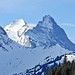 Eiger und Mönch im Rist der Wetterhorn Nordwand ❤