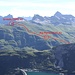 <b>Grimsla (2652 m) e l'Alp Platta (2142 m) in una foto scattata dal Piz della Palù il 3.8.2016.</b>