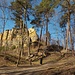Wanderweg zu den Klusfelsen