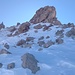 Im Anstieg zum Piz Padella sieht man Markierungen.