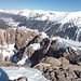 Auf dem Piz Padella mit Blick zum begangenen Gipfelgrat