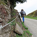 Erste seilgesicherte Passage :-D