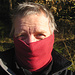 incognito ... Es ist frisch - dient aber auch der "Tarnung" meines "Blaues Auge"