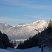 Blick vom Sattel von Lengau ins Inntal und zu den Brandenberger Alpen