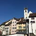 Am Beginn der Altstadt von Aarau.