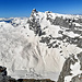 Blick von der Schijenflue zur benachbarten Sulzfluh, auf der ich am nächsten Tag stehen durfte