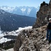 leicht ausgesetzte Passage 