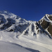 Etwa auf Höhe Altstafel geht der Blick hinüber zu den vielfältig modellierten Gipfeln von Chumme- und Rappehorn