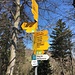 Wege sind gut ausgeschildert. Man hat viele Möglichkeiten in der Region zu wandern.