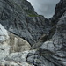 Blick in die Obere Grindelwaldgletscher-Schlucht