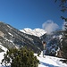 auf dem Thaurer Roßkopf, honten der Bettelwurf
