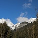 Karwendel mit Rumer Spitze, mittig der grüne Roßkopf