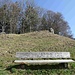 Sonnige Aussichtsbank auf der Schwammeegg