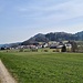Im Hintergrund das Dorf Bichelsee und Endstation unserer Wanderung