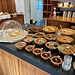 das Frühstücksbuffet