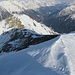 Blick vom Piz Nuna zum Gelände des obersten Teils der von mir nicht begangenen Skiroute