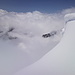 Gipfelaussicht nach Norden: Bern in Wolken