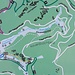 Auch in dieser Karte der Tourist-Info Forbach sind die beiden Felsengrate am Ringberg eingezeichnet, am oberen Bildrand bei der Beschriftung "Latschigfelsen". Der Latschigfelsen ist allerdings in Wirklichkeit weiter nördlich knapp außerhalb des Kartenausschnitts. Die Berg- und Felsennamen sind allerdings nie so ganz eindeutig und unterscheiden sich je nach Karte.