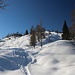 im Aufstieg