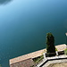 Blick vom Aufstiegsweg auf den Lago di Lugano