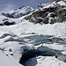 Einsturztrichter am Morteratschgletscher